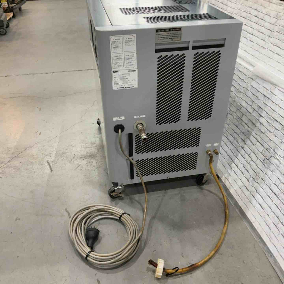 【店頭受取り限定】エアコンプレッサー  コベルコ　小型スクリューコンプレッサー　AS2PD-5　200V 50Hz【川口店】