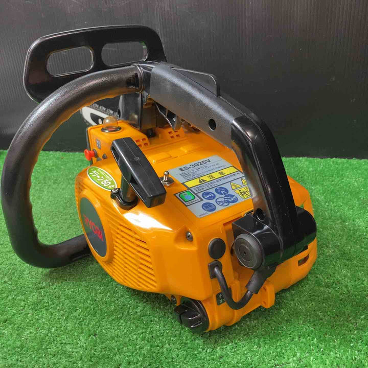 【未使用品(店頭展示品)】☆京セラ(リョービ) エンジンチェーンソー ES-3025V【岩槻店】