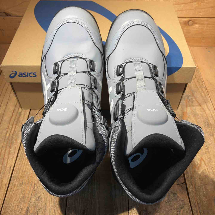 【未使用品】アシックス スニーカーブーツ WINJOB CP304 BOA シートロック/ホワイト 26.5 cm 3E【所沢店】