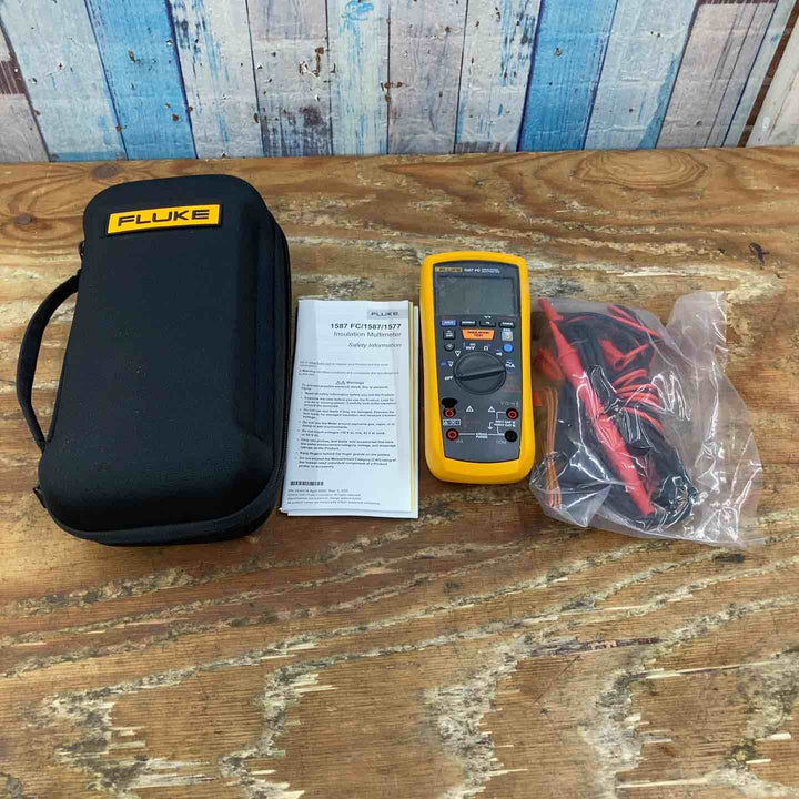 ◇FLUKE フルーク デジタル・マルチメーター付絶縁抵抗計 1587FC【柏店】