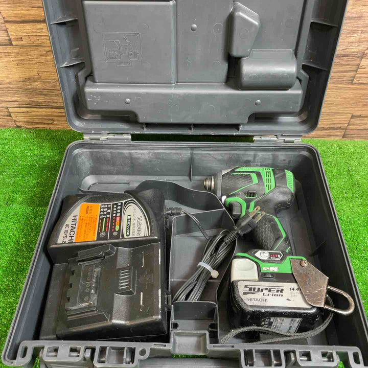 ハイコーキ(※旧:日立工機) コードレスインパクトドライバー WH14DDL(2LSCK)(L)【桶川店】