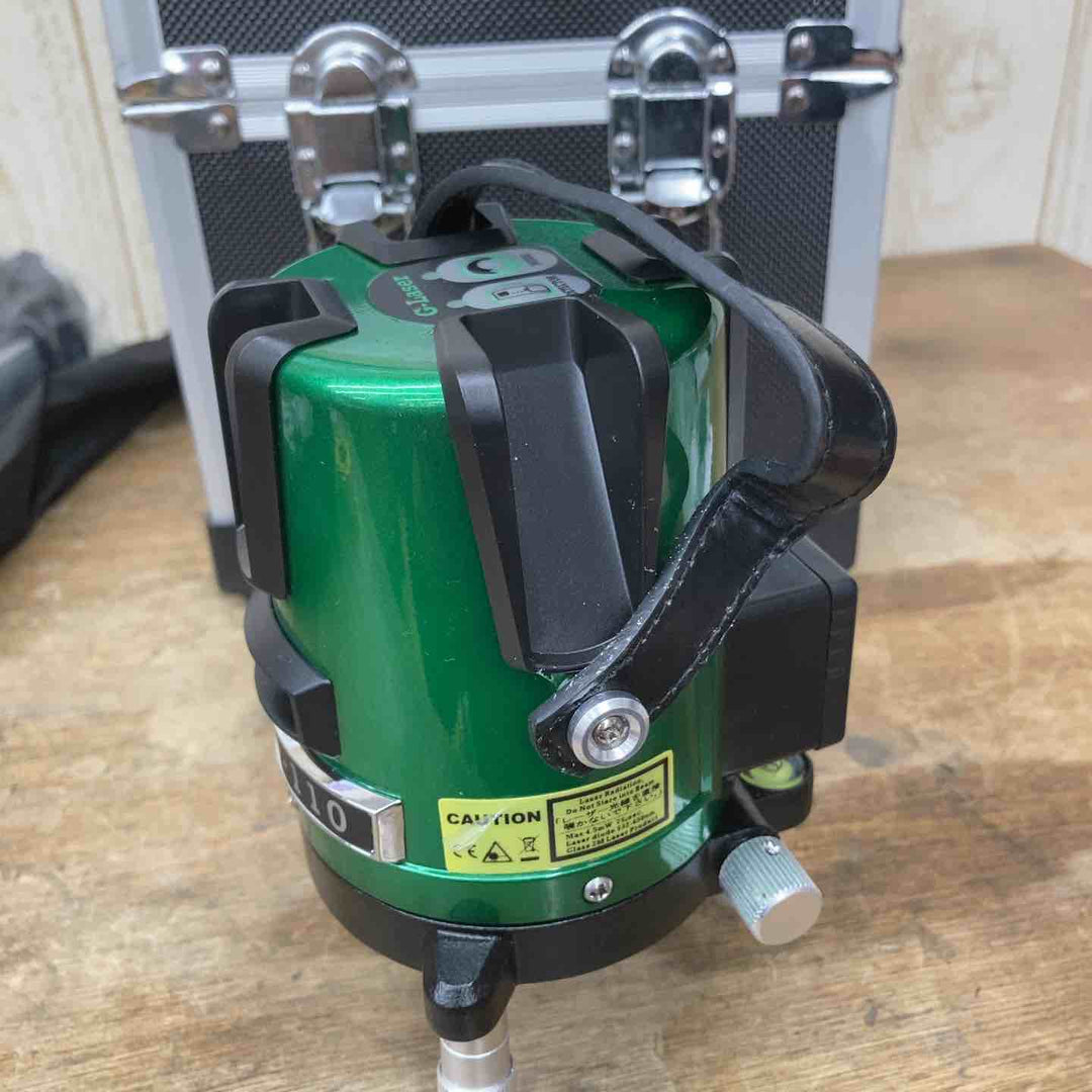【未使用品】マイゾックス/MUZOX グリーンレーザー墨出器 G-110SR 三脚付属 受光器無【柏店】
