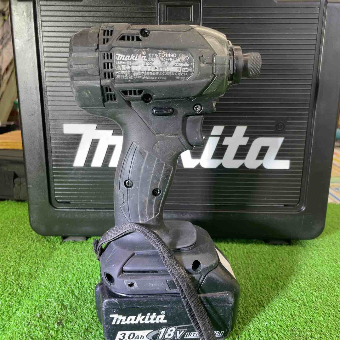 マキタ(makita) コードレスインパクトドライバー TD149DRFXB【桶川店】