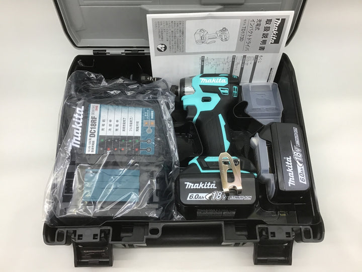 マキタ(makita) 18Vコードレスインパクトドライバ TD173DGXTB ターコイズブルー【富山店】Y2