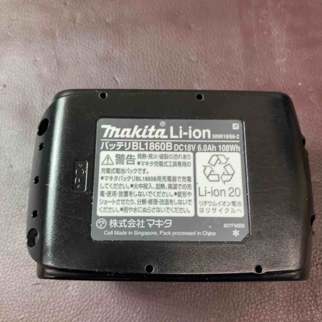 【中古品】 マキタ(makita) コードレスかくはん機 UT130DZ 充電1回バッテリー 18V/6.0Ah BL1860B 1個付 充電式撹拌機 【東大和店】