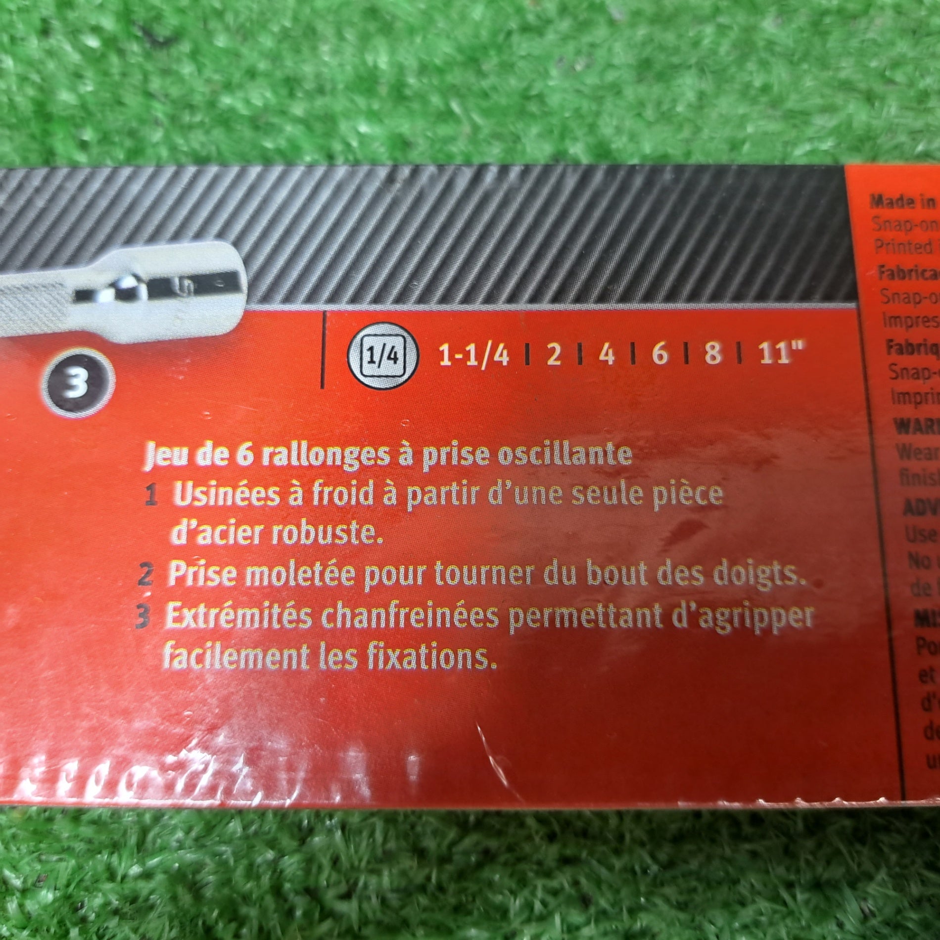 スナップオン/Snap-on 1/4sqエクステンションセット 106BTMX