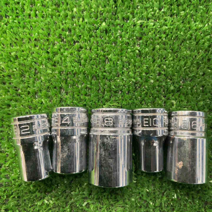 スナップオン(Snap-on) 3/8トルクスソケット FLE100A・120A・140A・160A・180A 5個セット【草加店】