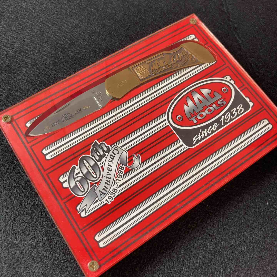 【中古美品】 マックツール(MACTOOLS) 60周年 アニバーサリーナイフ 1998年 未使用長期保管品 【東大和店】