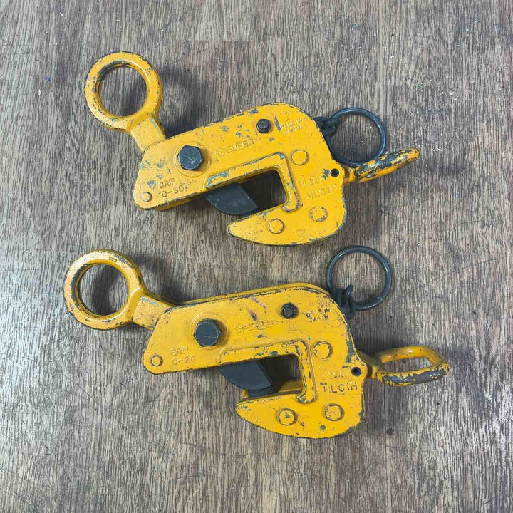 スーパーツール SUPERTOOL 横吊クランプ ロックハンドル式 HLC1H クランプ範囲:0-30mm 容量:1.0t【岩槻店】