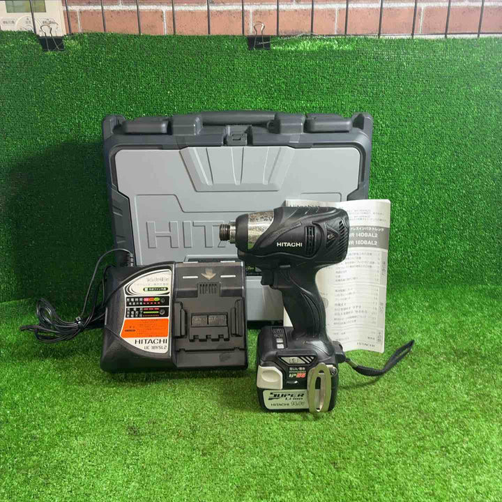 【藤沢店】ハイコーキ(HIKOKI ※旧:日立工機) コードレスインパクトドライバー WH14DBAL2(2LSCK)(B)