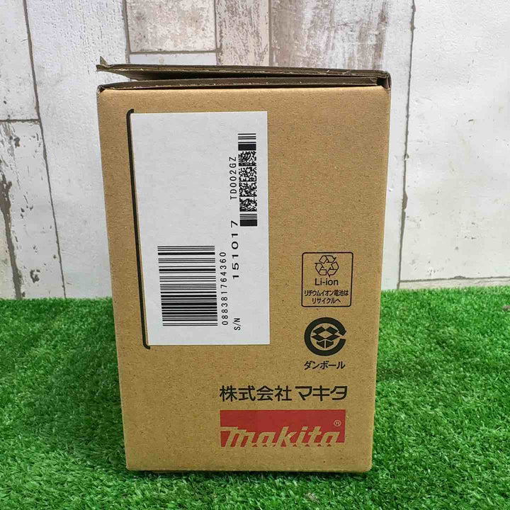 ★マキタ(makita) コードレスインパクトドライバー TD002GZ【町田店】