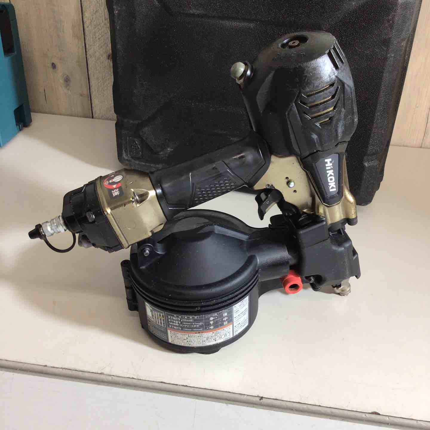 ☆ハイコーキ(HIKOKI ※旧:日立工機) 高圧エア釘打ち機 NV65HR2(S
