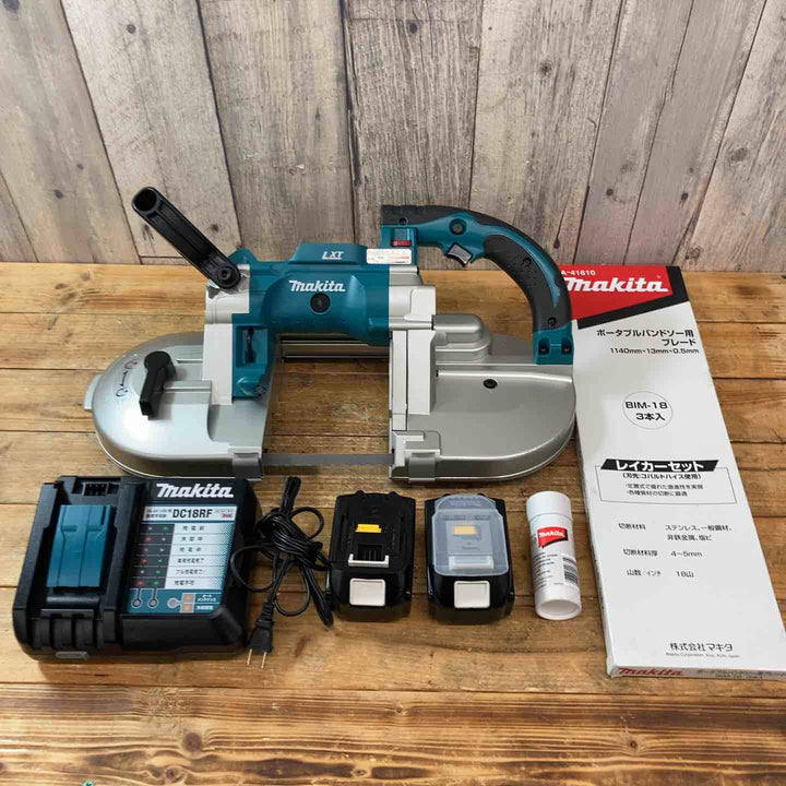 【中古美品】 マキタ(makita) コードレスバンドソー PB180DRGX 18V フルセット品 鋸 【東大和店】