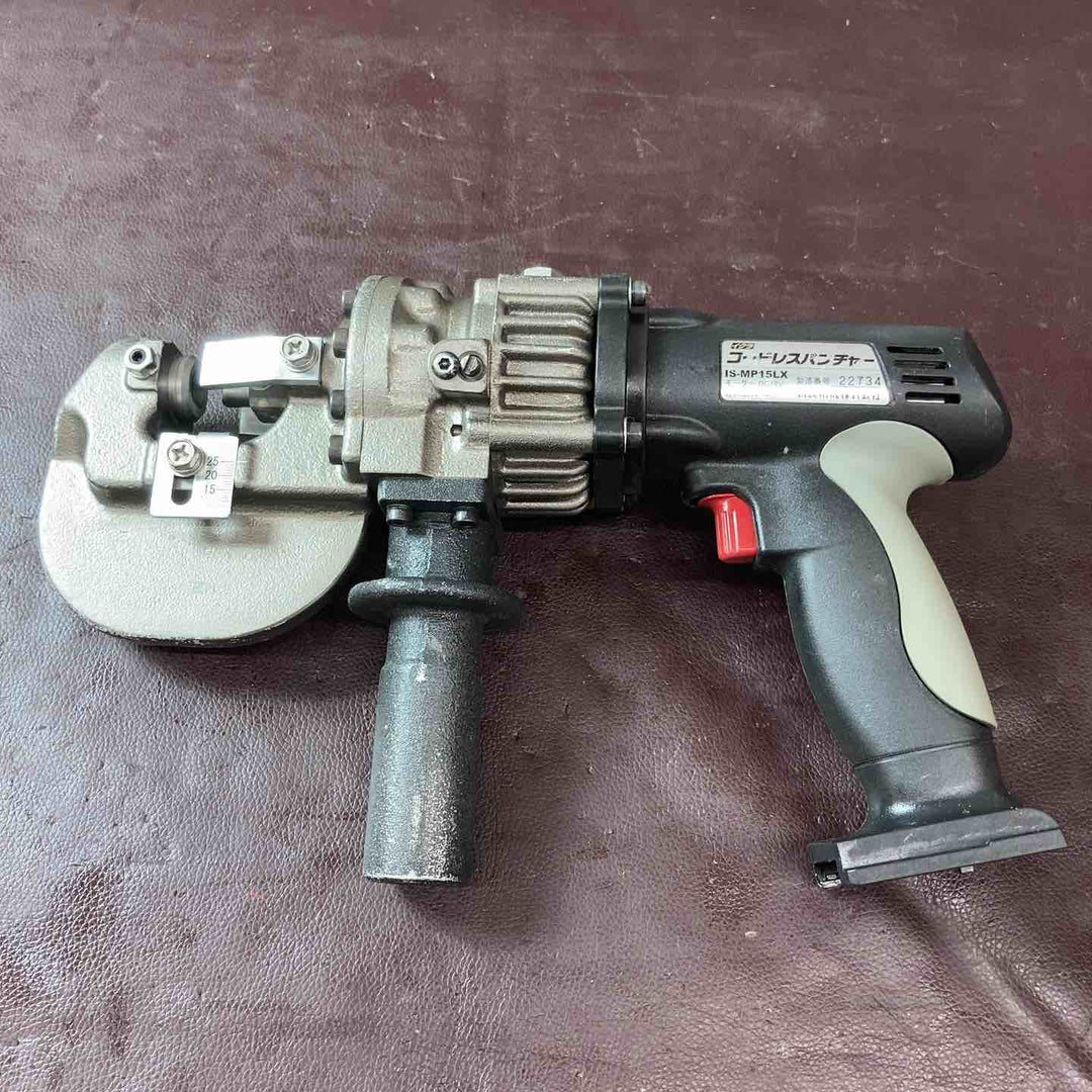 【中古品】 育良精機(IKURA) コードレスパンチャー ISK-MP15LX 18V3.0Ah 【東大和店】