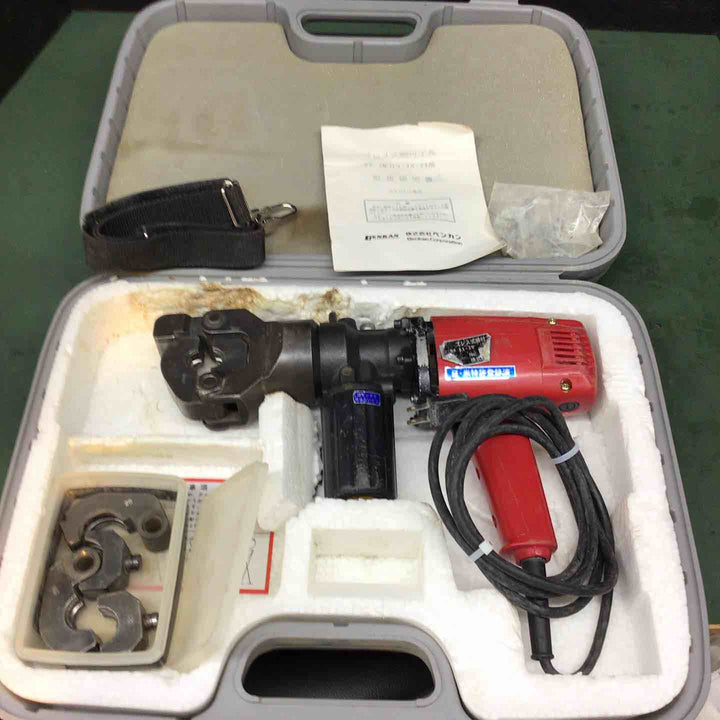 ベンカン プレス式締付工具 BX-3型 圧着機(電動・手動)【戸田店】