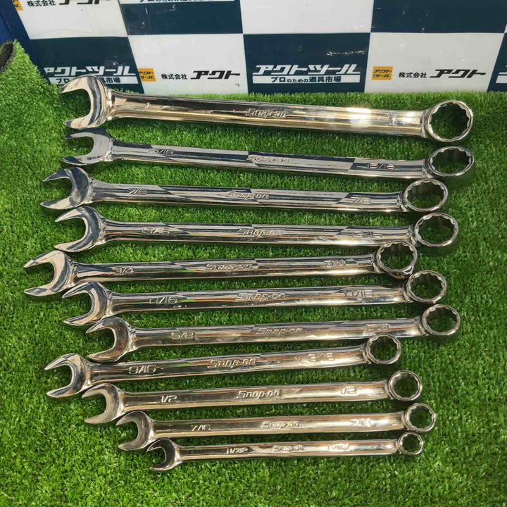 スナップオン(Snap-on) コンビネーションレンチ 11本 セット OEX12B ～ OEX32B【草加店】
