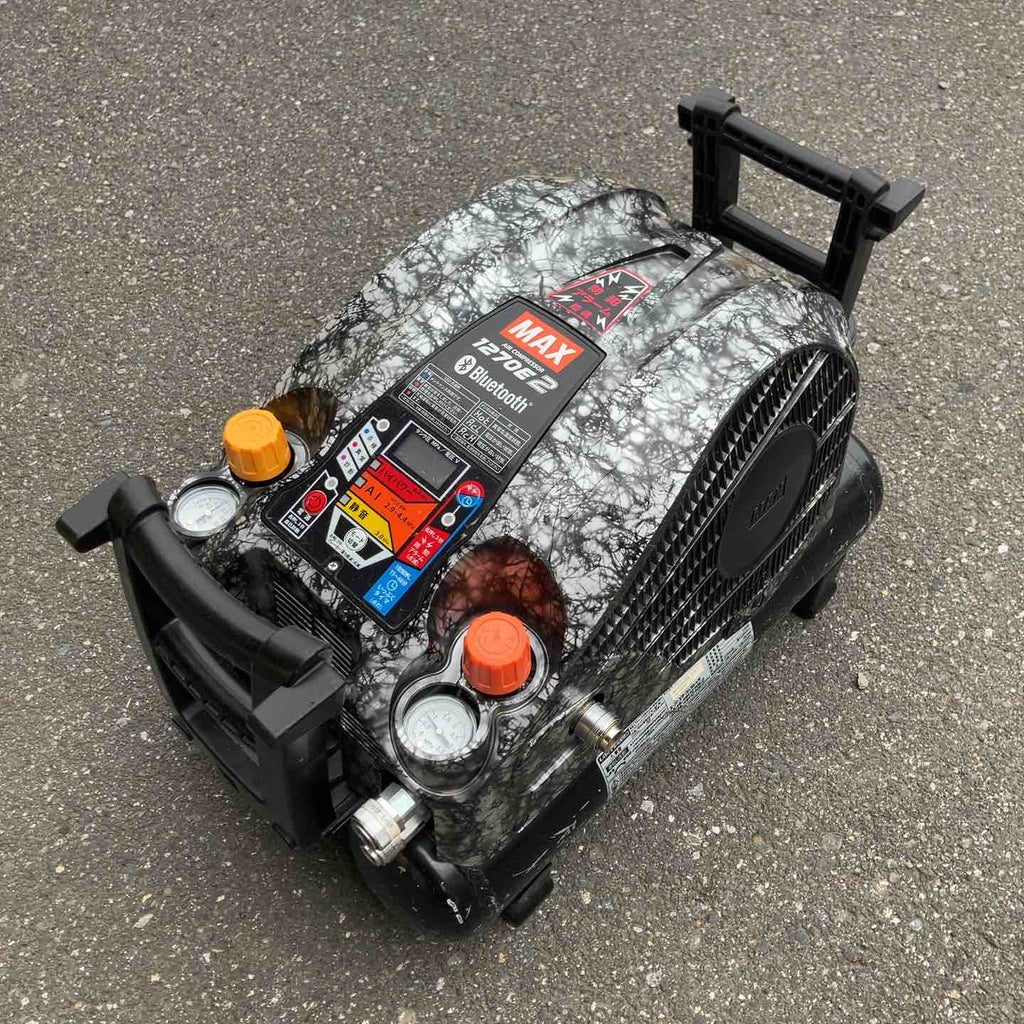 中古品】 マックス/MAX エアコンプレッサー・AK-HL1270E2 (ガイア 