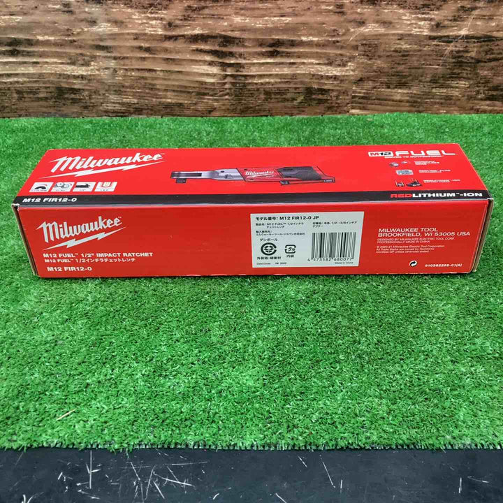 ミルウォーキー コードレスラチェットレンチ M12 FIR12-0 JP 本体のみ【川越店】