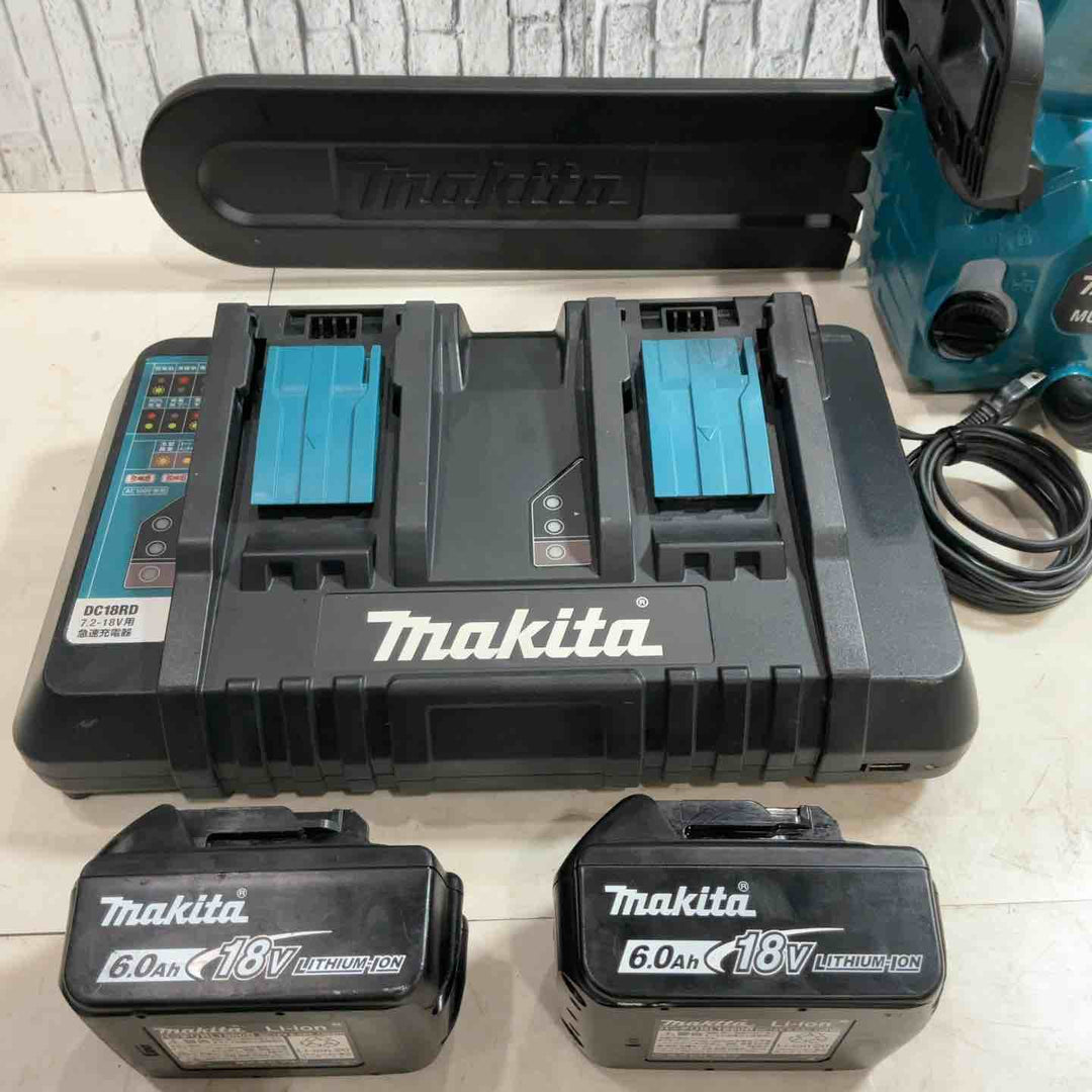 ★マキタ(makita) コードレスチェーンソー MUC356DGF　36V(18V+18V) 動作確認済み【川口店】