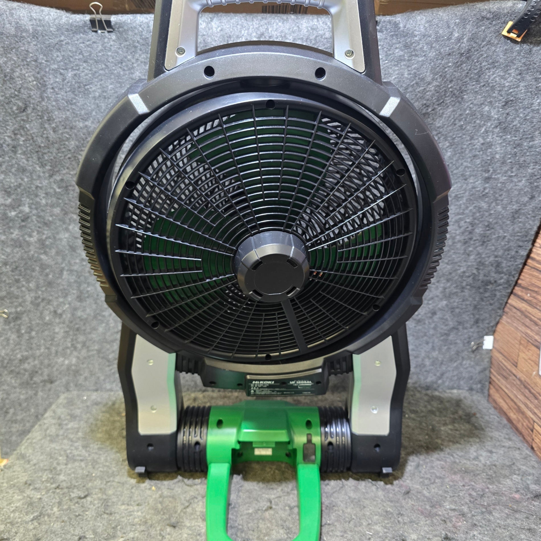 日立工機(現ハイコーキ)コードレスファン UF18DSAL 中古 予約注文品 約1週間で出荷 HiKOKI ハイコーキ コードレスファン