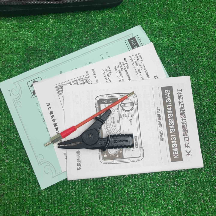 共立電気計器 (KYORITSU) キューメグ 3レンジ絶縁抵抗計 (125V/250V/500V) KEW 3432【川崎店】