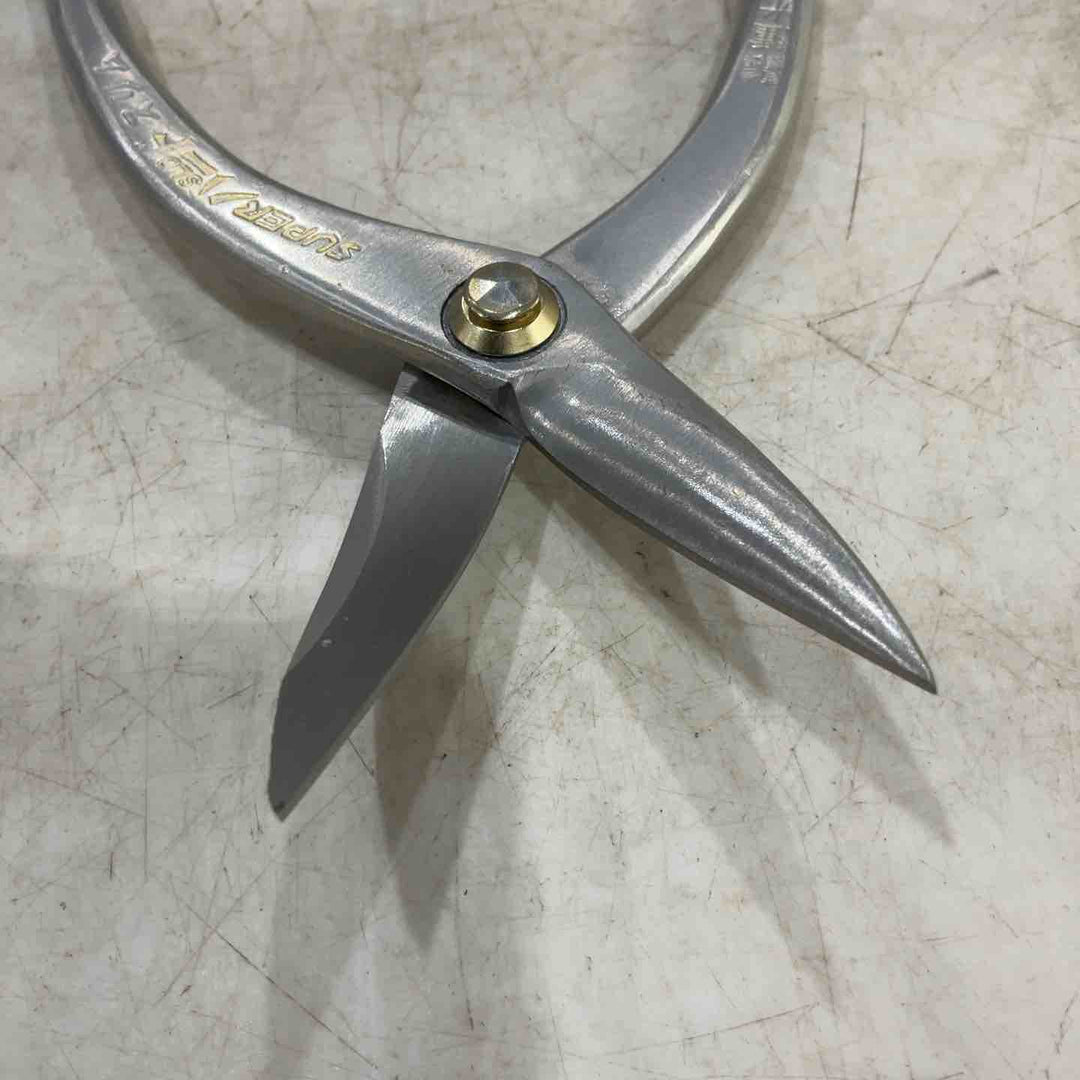 ツボタ 種光 ステン用SLD金切鋏 スーパーハードスリム 柳刃240mm  ホワイト  8503【川口店】