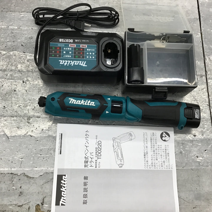 ★マキタ(makita) コードレスペンインパクトドライバー TD022DSHX【所沢店】