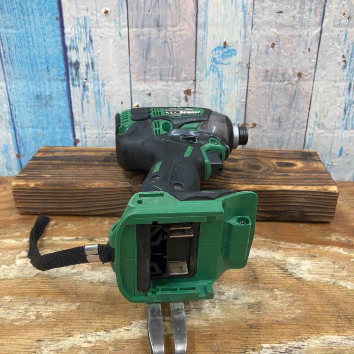 【中古品】★ハイコーキ HIKOKI ※旧:日立工機 コードレスインパクトドライバー WH14DSL2(2LSCK)(L) 14.4V フルセット【柏店】