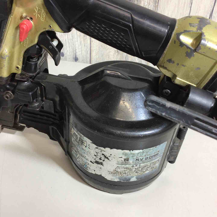 ★ハイコーキ(HIKOKI ※旧:日立工機) 高圧エア釘打ち機 NV90HR(S) 本体のみ【戸田店】