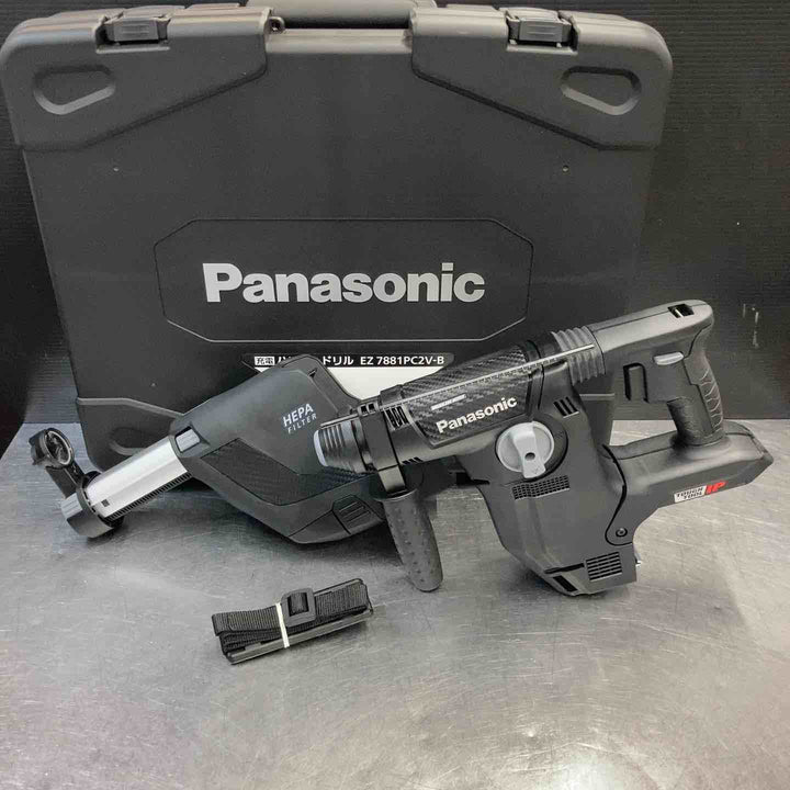 【未使用品】 パナソニック(Panasonic) 28.8V コードレスハンマドリル EZ7881PC2V-B 本体+ケースのみ 【東大和店】