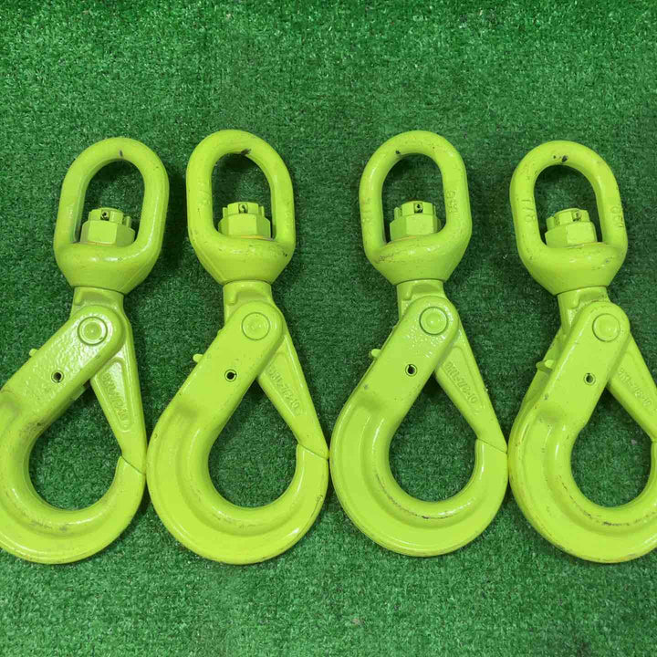 【美品】▼マーテック スイベルフック 4個セット BKL-7/8-10レバーブロック・荷締め【川崎店】