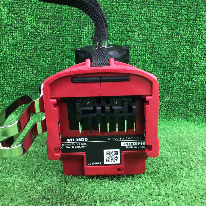 ★ハイコーキ(HIKOKI ※旧:日立工機) コードレスインパクトドライバ スコーピオンレッド WH36DD(2XHRSZ)【川崎店】