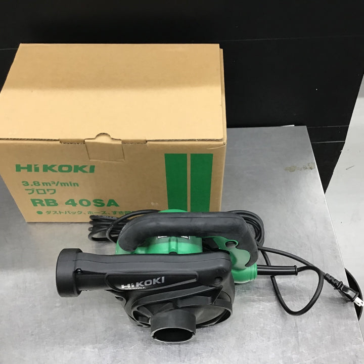 【未使用品】○ハイコーキ(HIKOKI ※旧:日立工機) ブロア RB40SA【戸田店】