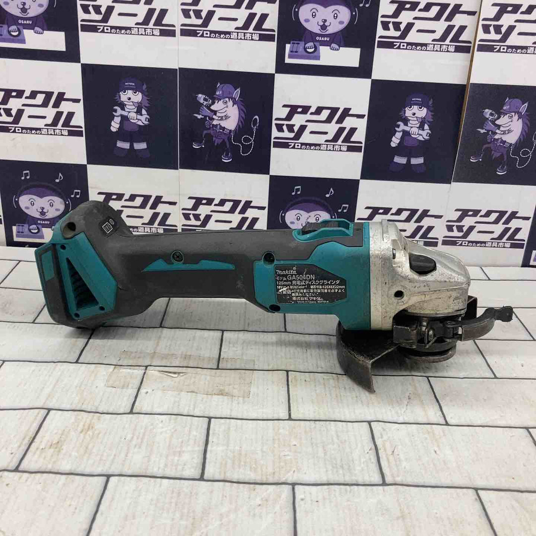 ☆マキタ(makita) 125mmコードレスディスクグラインダ GA504DZN (GA504DN)【所沢店】