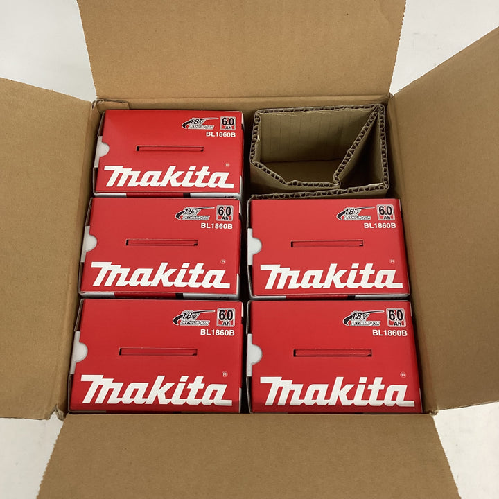 マキタ リチウムイオンバッテリー BL1860B 5点セット【狭山】