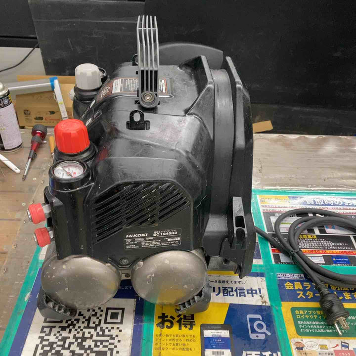 ★ハイコーキ(HIKOKI ※旧:日立工機) エアコンプレッサー EC1245H3(TN)【戸田店】