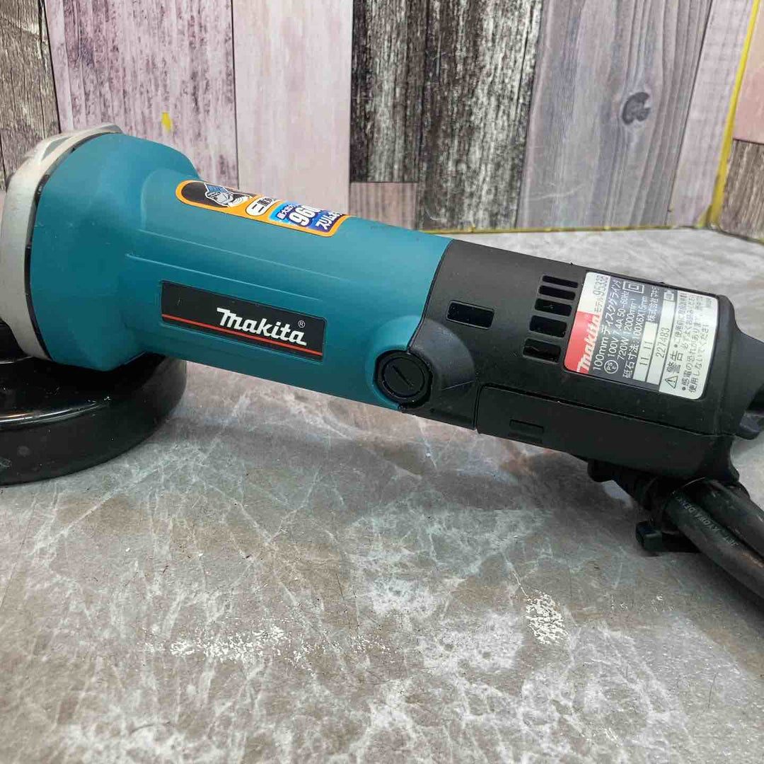 【中古品】☆マキタ(makita) 100mmディスクグラインダ 9533B【八潮店】