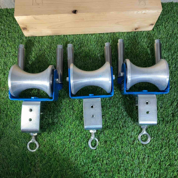 ◇ダイワ製作所 バイスローラー 90G-1A 3個セット 延線ローラー【戸田店】