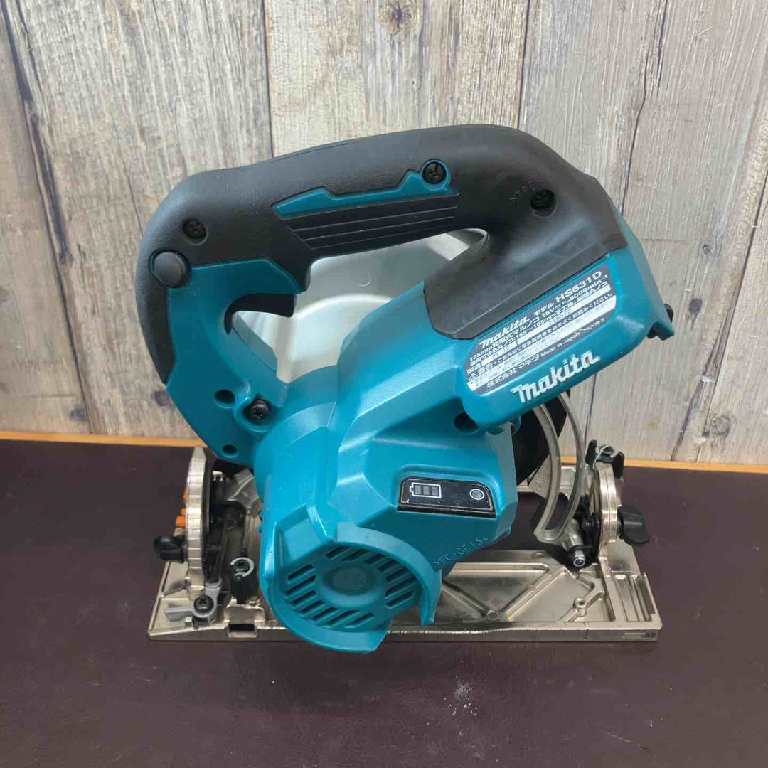 【中古品】 マキタ(makita) 18V コードレス丸のこ HS631DRGX フルセット品 【東大和店】