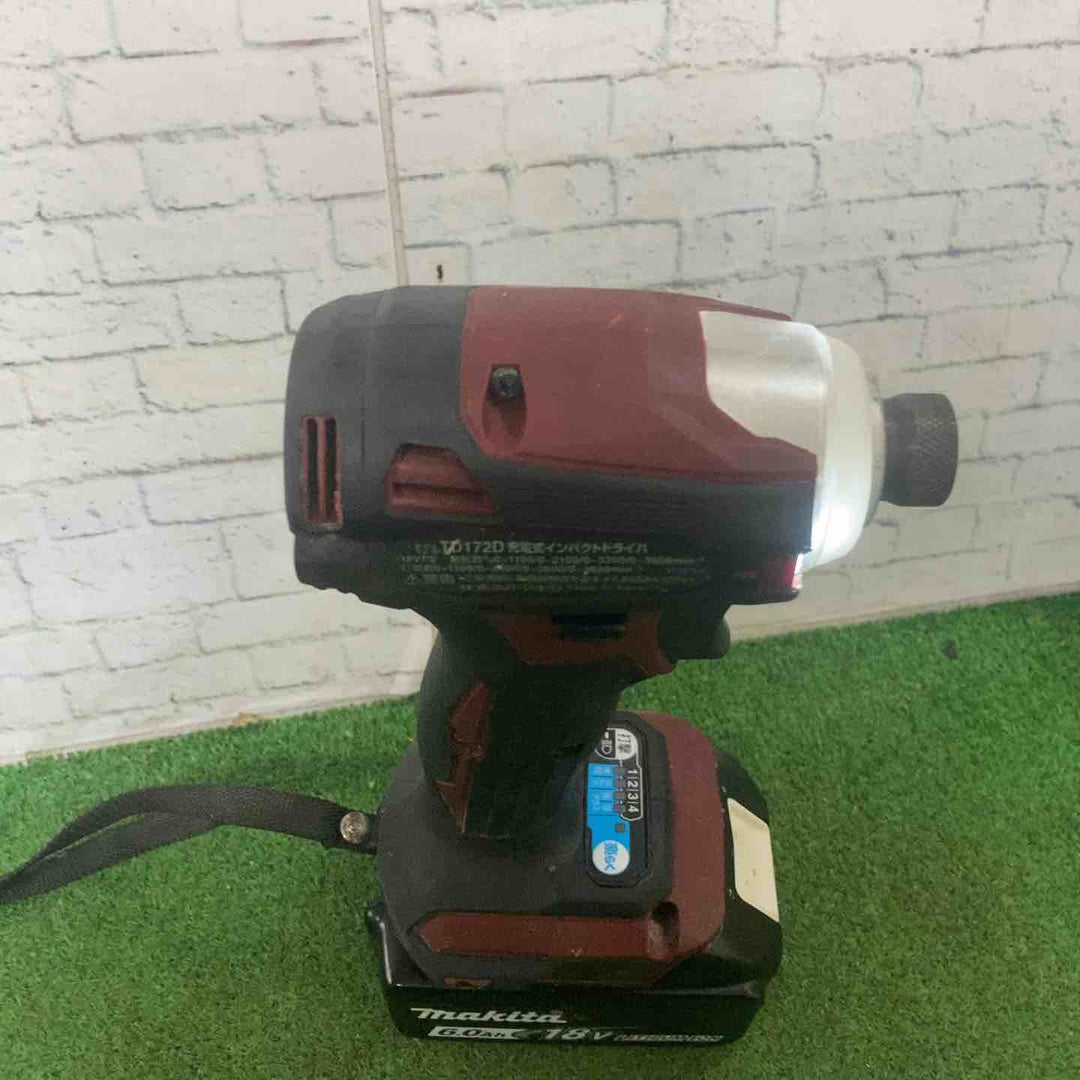 ★マキタ(makita) コードレスインパクトドライバー TD172DGXAR【町田店】