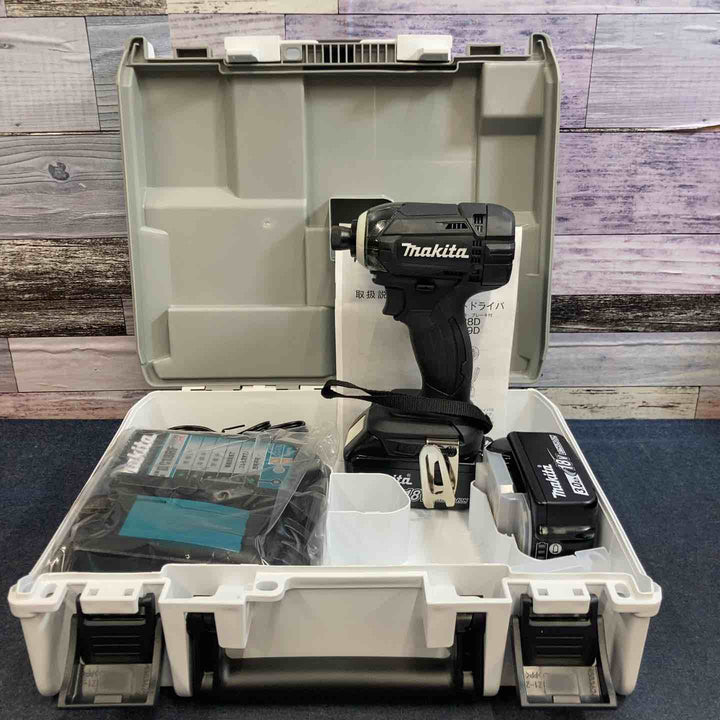 【未使用品】★マキタ makita 18V 3.0Ah コードレスインパクトドライバー TD149DRFXB【八潮店】
