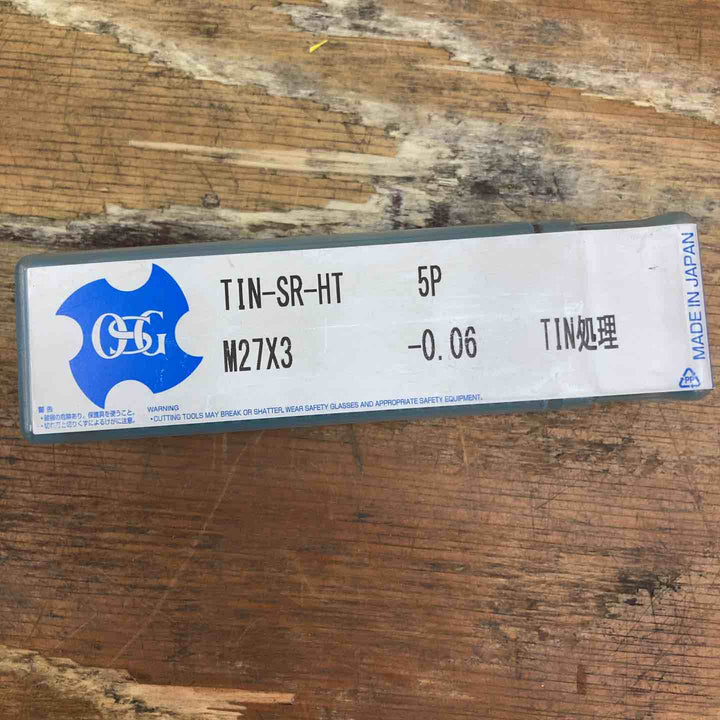 【未使用品】OSG オーエスジー M27X3 5P タップ TIN-SR-HIT SR-HT 各1点ずつ セット【柏店】