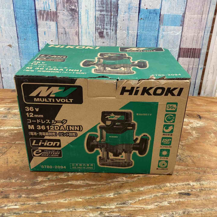 ★ハイコーキ(HIKOKI ※旧:日立工機) コードレスルーター M3612DA(NN)【柏店】