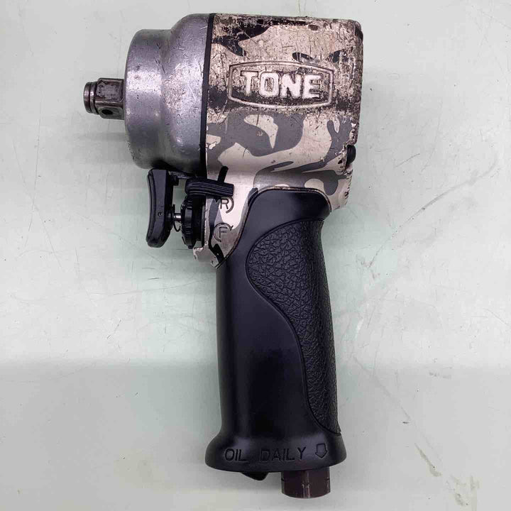 トネ(TONE) エアーインパクトレンチ アングルショートタイプ AI4201WCM 差込角12.7mm(1/2") 700N･m ホワイトカモフラージュ ボルト 超軽量 DIY タイヤ　【越谷店】