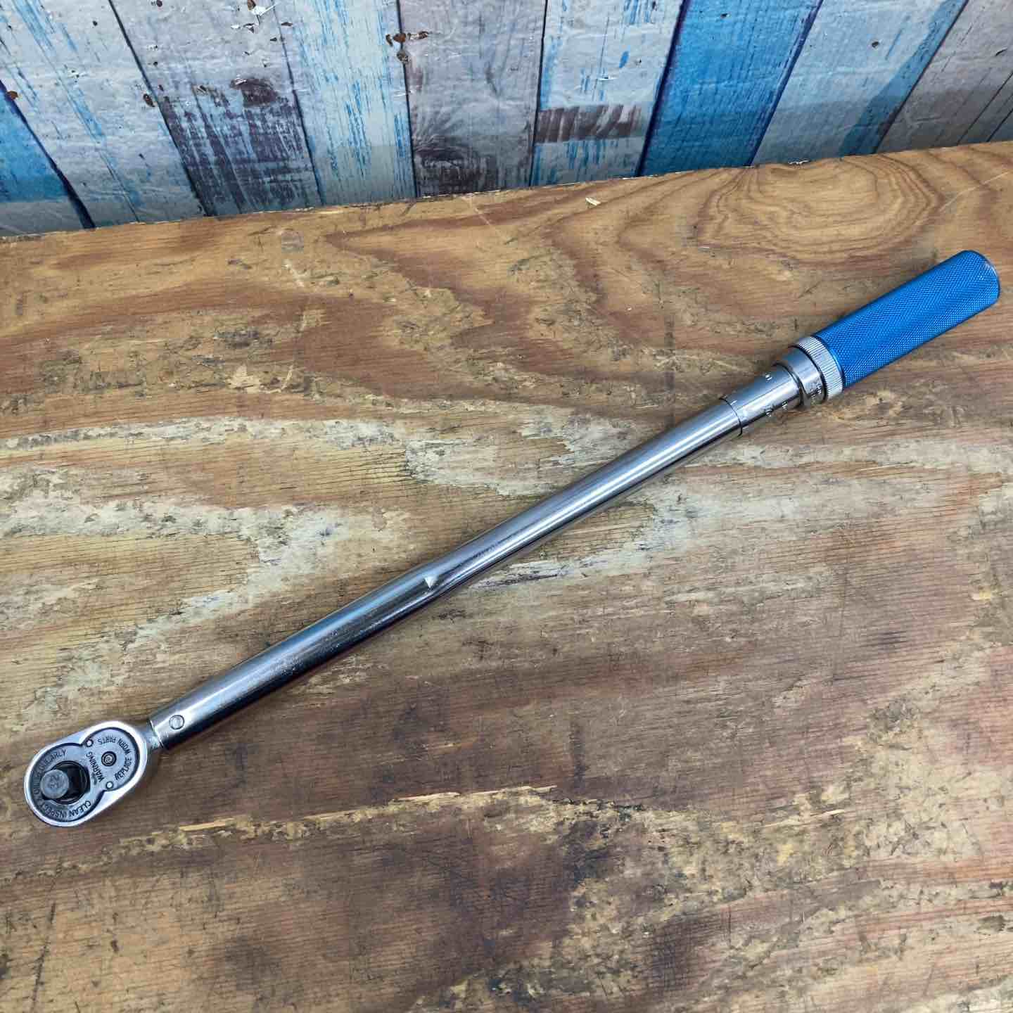 中古品】◇スナップオン Snap-on 1/2 トルクレンチ QJMR330B 旧ロゴ