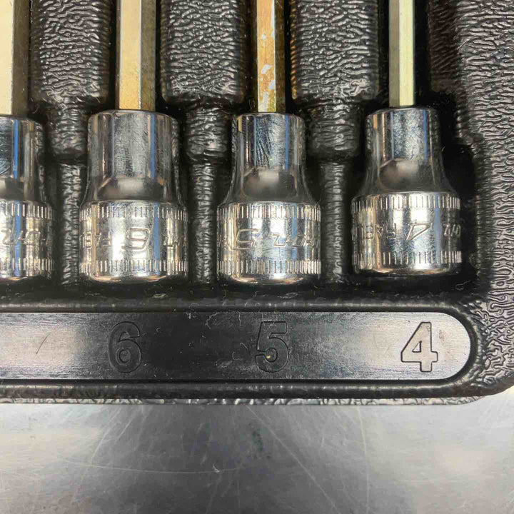 スナップオン(Snap-on) 3/8”ロングボールヘックス ソケットセット 206EFABLM【川越店】
