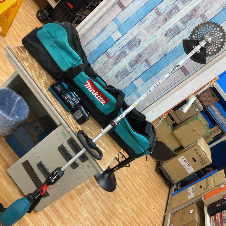 【中古品】マキタ(makita) コードレス草刈機 MUX01GRMM バッテリー、充電器付き ソフトケース 送料無料【柏店】