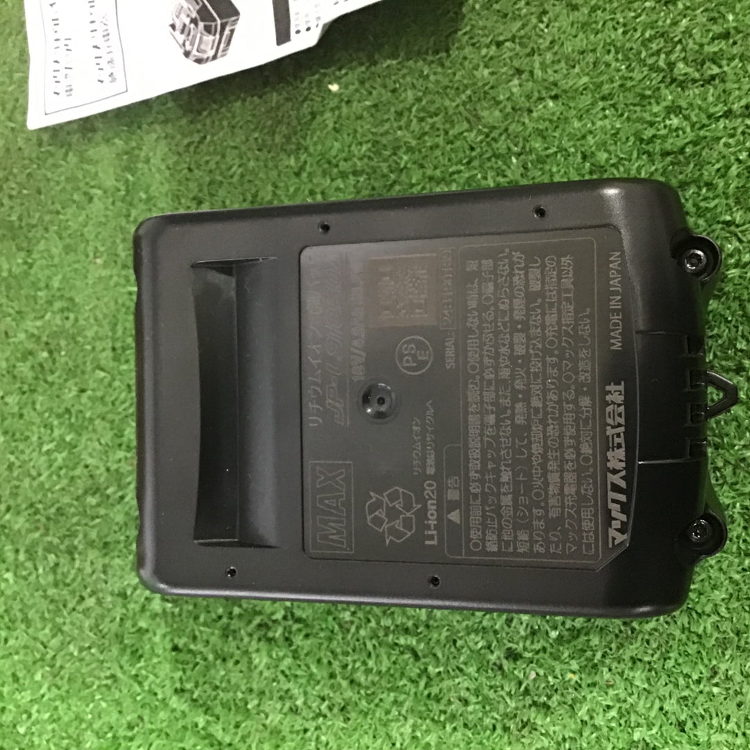〇マックス(MAX) リチウムイオンバッテリー 18V/5.0Ah JP-L91850A【町田店】