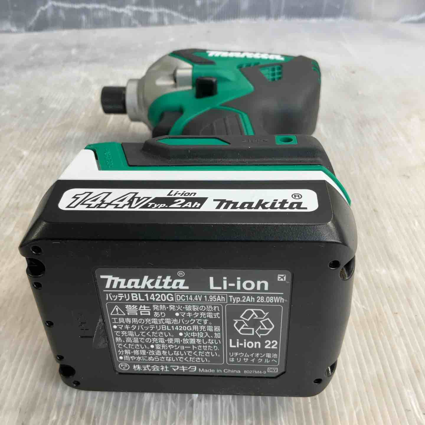 マキタ makita 14.4V 充電式インパクトドライバ MTD001DWA【草加 マキタ makita 14.4V 充電式インパクトドライバ MTD001DWA【草加