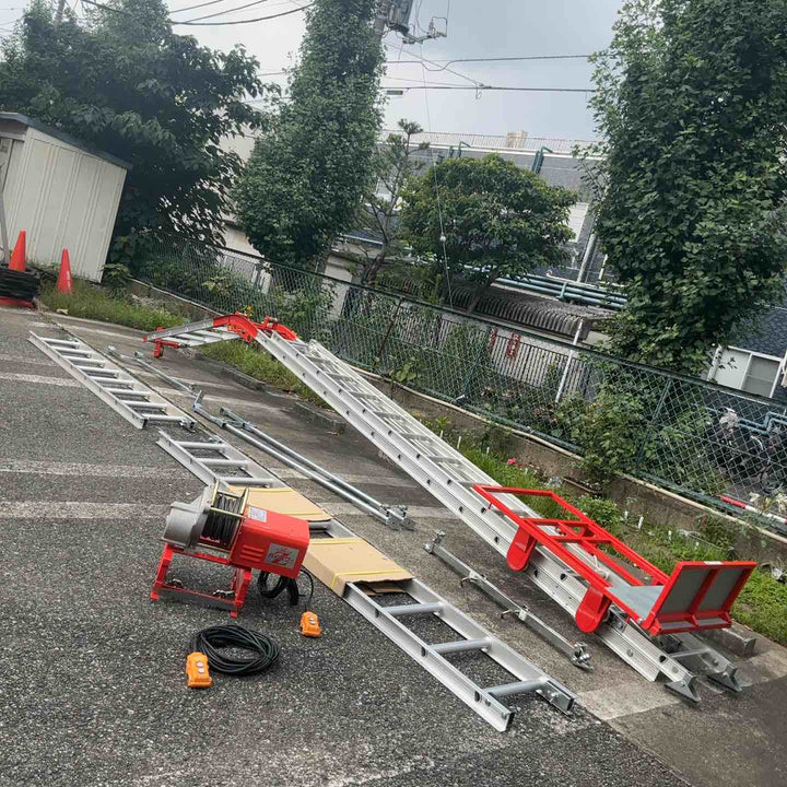 【店頭受取り限定】◇ユニパー(UNIPER) UP-103P パワーコメット 荷揚げ機 瓦揚げ機 動作確認済【川口店】